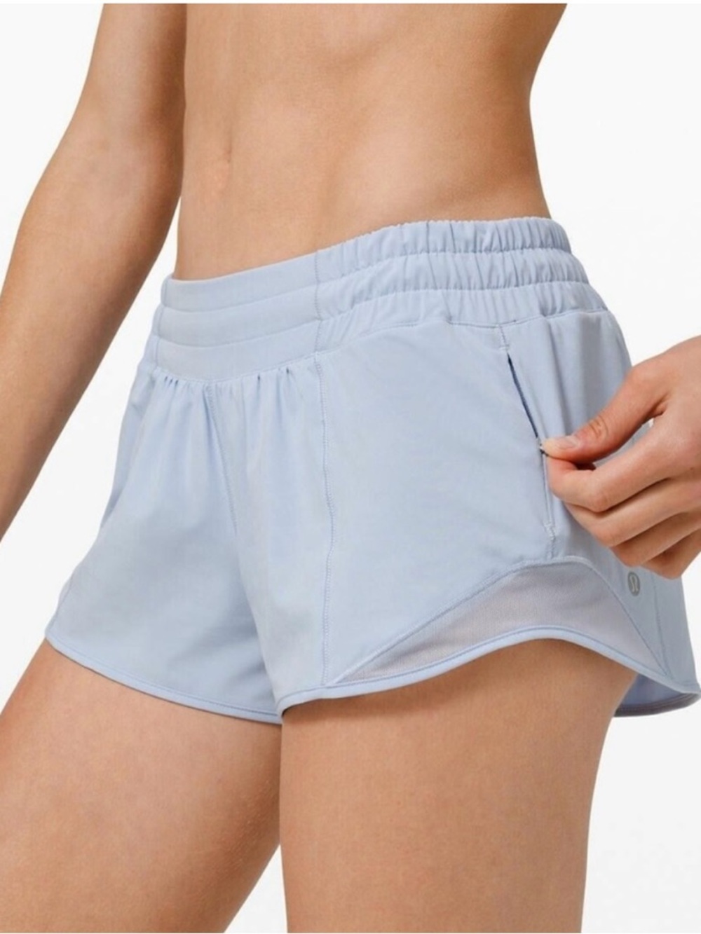 lululemon athletica Light Blue Women's Athletic Shorts size 6